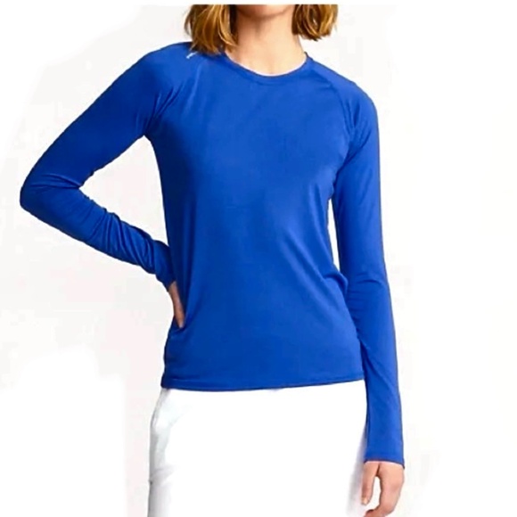 RLX Ralph Lauren Tops - RLX Ralph Lauren Performance Long Sleeves Golf Jersey in Royal Blue
